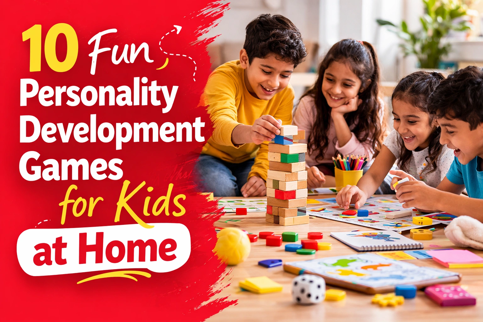 Top 10 Fun Personality Development Games for Kids at Home