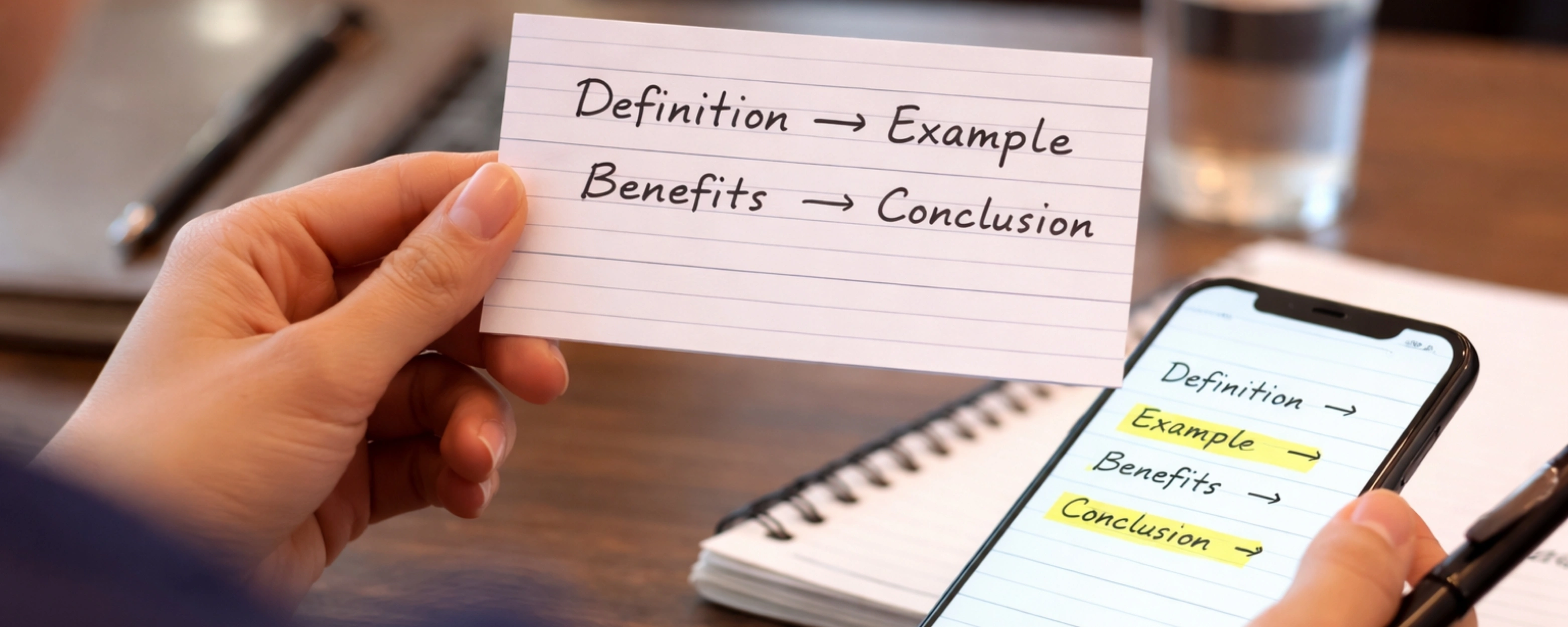  Use Keyword Notes (Don’t Memorise Full Lines)
